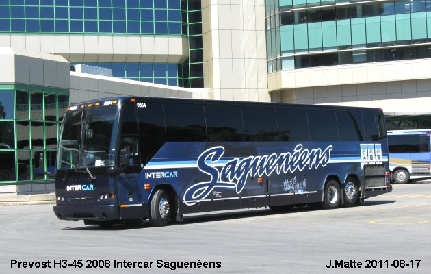 BUS/AUTOBUS: Prevost H3-45 2008 Intercar