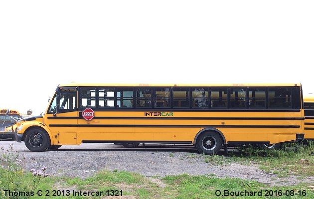 BUS/AUTOBUS: Thomas C2 2013 Intercar