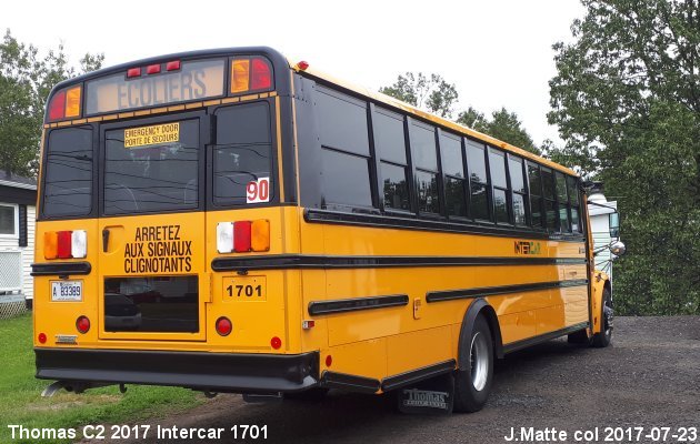 BUS/AUTOBUS: Thomas C2 2017 Intercar