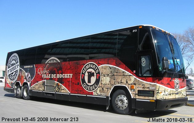 BUS/AUTOBUS: Prevost H3-45 2008 Intercar