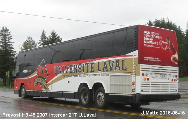 BUS/AUTOBUS: Prevost H3-45 2007 Intercar