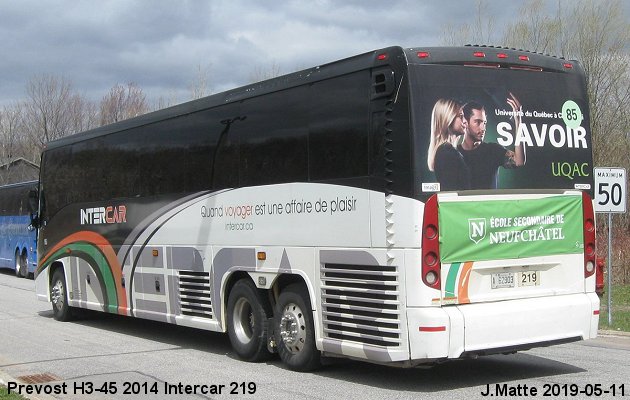 BUS/AUTOBUS: MCI J4500 2014 Intercar