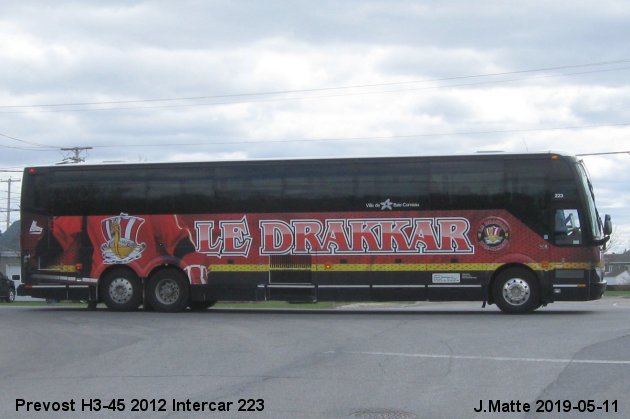 BUS/AUTOBUS: Prevost H3-45 2012 Intercar