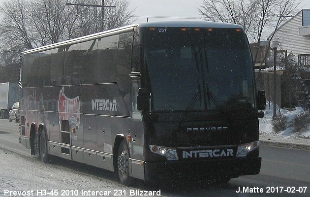 BUS/AUTOBUS: Prevost H3-45 2010 Intercar