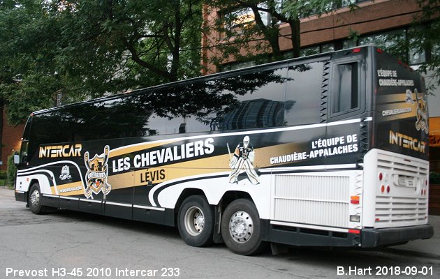 BUS/AUTOBUS: Prevost H3-45 2010 Intercar