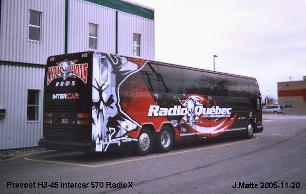 BUS/AUTOBUS: Prevost H3-45 1999 Intercar