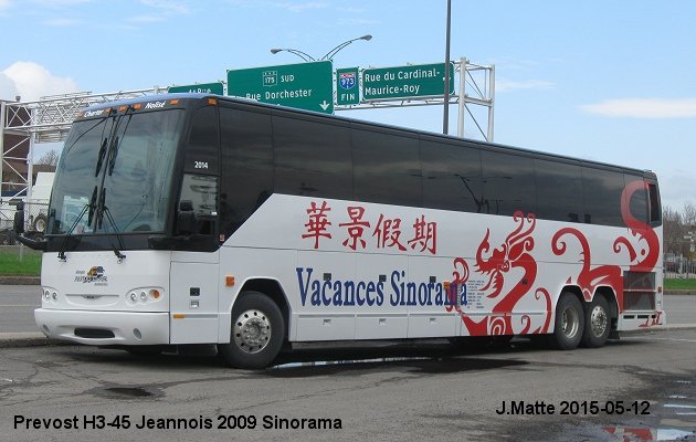 BUS/AUTOBUS: MCI J4500 2009 Jeannois