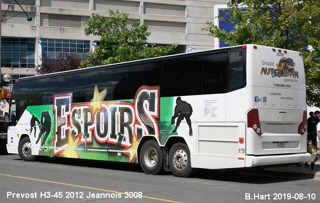 BUS/AUTOBUS: Prevost H3-45 2012 Jeannois