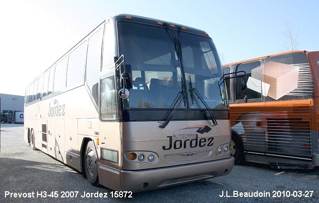 BUS/AUTOBUS: Prevost H3-45 2007 Jordez