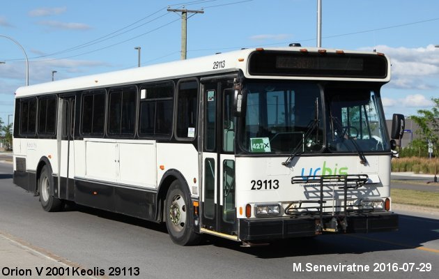 BUS/AUTOBUS: Orion V 2001 Keolis