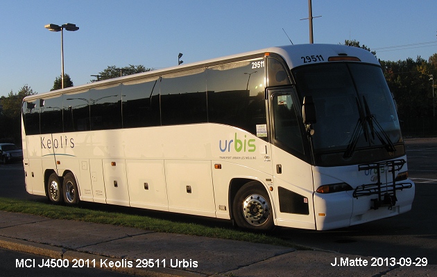 BUS/AUTOBUS: MCI J4500 2011 Keolis