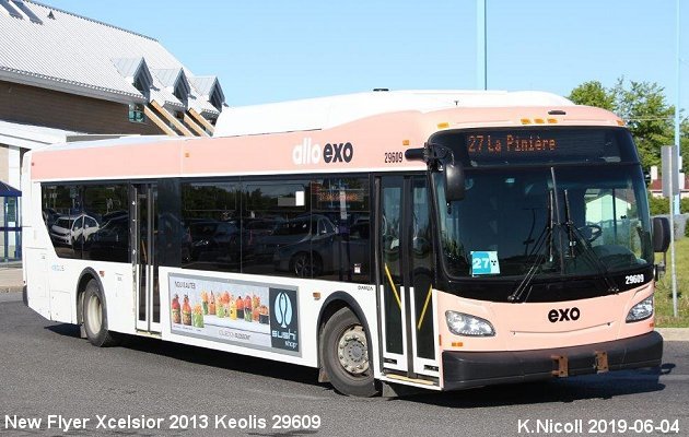 BUS/AUTOBUS: New Flyer Xcelsior 2013 Keolis