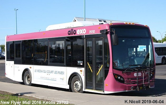 BUS/AUTOBUS: Ottawa Car MiDi 2016 Keolis