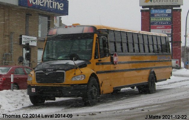 BUS/AUTOBUS: Thomas C 2 2014 Laval