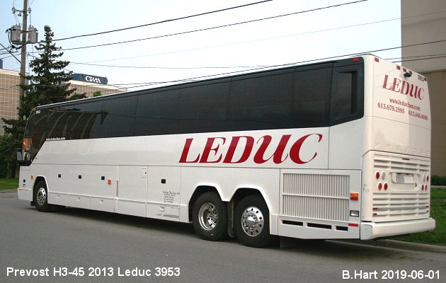 BUS/AUTOBUS: Prevost H3-45 2013 Leduc