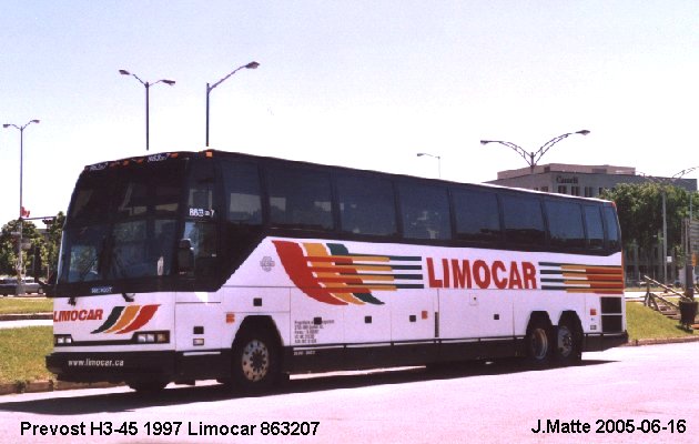 BUS/AUTOBUS: Prevost H3-45 1997 Limocar