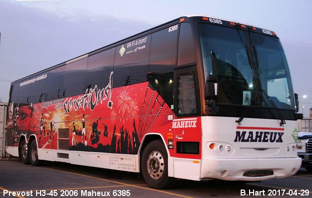 BUS/AUTOBUS: Prevost H3-45 2006 Maheux