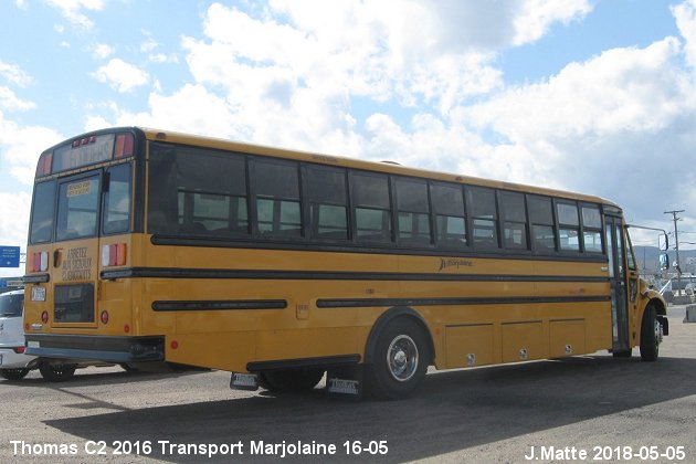 BUS/AUTOBUS: Thomas C2 2016 Marjolaine