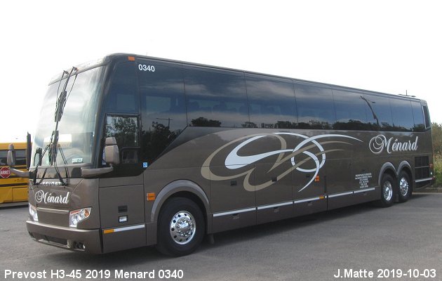 BUS/AUTOBUS: Prevost H3-45 2019 Menard