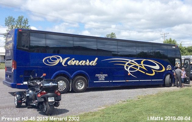 BUS/AUTOBUS: Prevost H3-45 2013 Menard