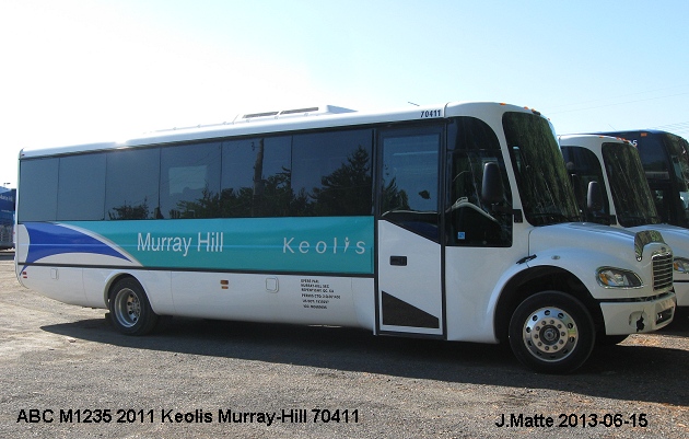 BUS/AUTOBUS: ABC M1235 2012 Murray Hill