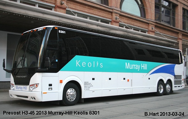 BUS/AUTOBUS: Prevost H3-45 2013 Keolis Murray-Hill