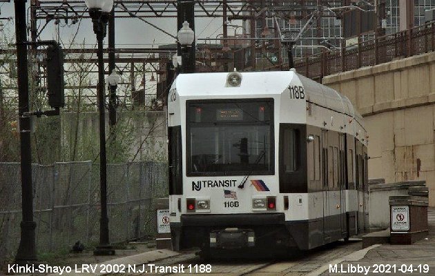 BUS/AUTOBUS: Kinki-Sharyo LRV 2002 N.J.Transit