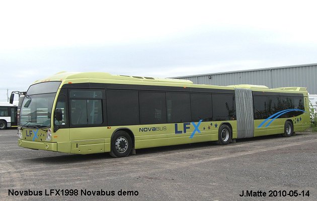 BUS/AUTOBUS: Novabus LFX 2008 Novabus