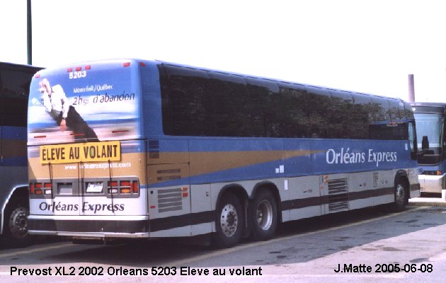 BUS/AUTOBUS: Prevost XL-2 2002 Orleans