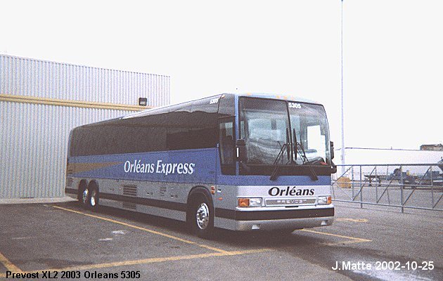 BUS/AUTOBUS: Prevost XL2 2003 Orleans