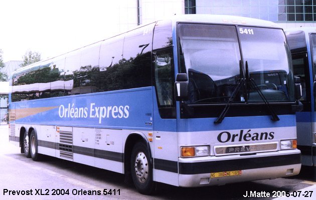 BUS/AUTOBUS: Prevost XL-2 2004 Orleans