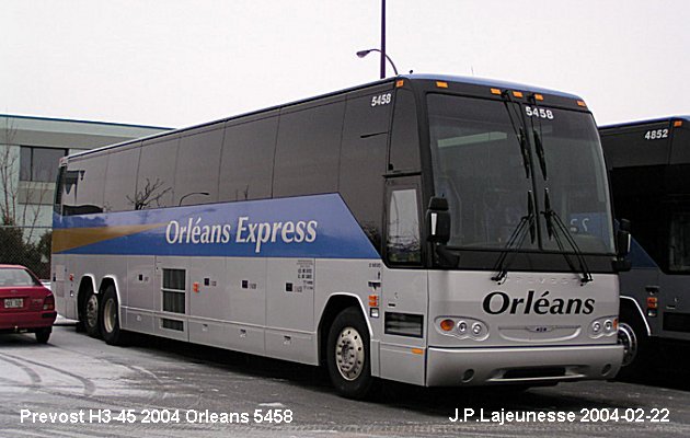 BUS/AUTOBUS: Prevost H3-45 2004 Orleans
