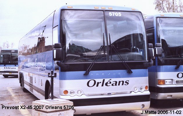 BUS/AUTOBUS: Prevost X3-45 2007 Orleans