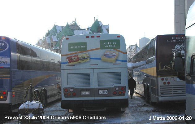 BUS/AUTOBUS: Prevost X3-45 2009 Orleans