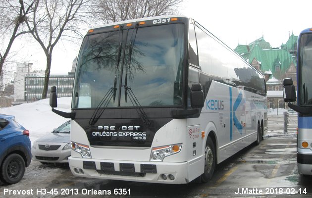 BUS/AUTOBUS: Prevost H3-45 2013 Orleans