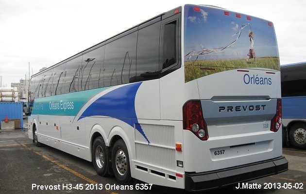 BUS/AUTOBUS: Prevost H3-45 2013 Orleans