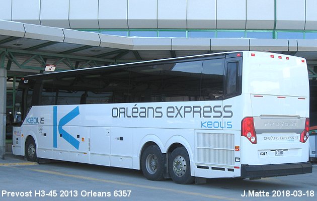 BUS/AUTOBUS: Prevost H3-45 2013 Orleans