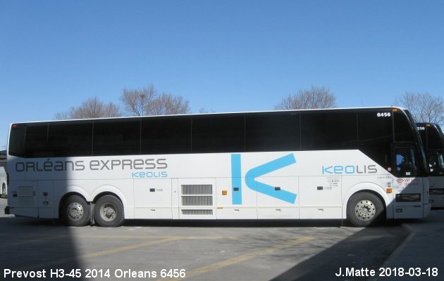 BUS/AUTOBUS: Prevost H3-45 2014 Orleans
