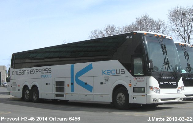 BUS/AUTOBUS: Prevost H3-45 2014 Orleans