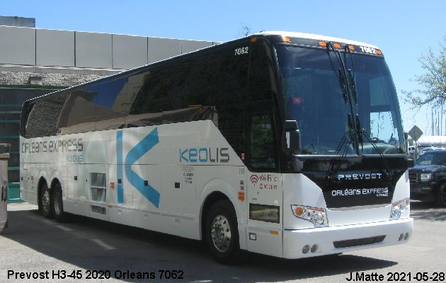BUS/AUTOBUS: Prevost H3-45 2020 Orleans