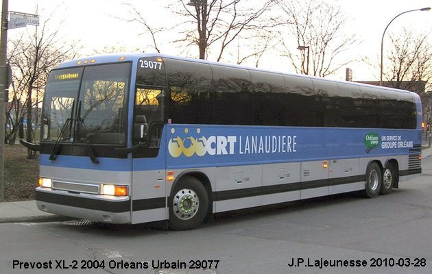 BUS/AUTOBUS: Prevost XL-2 2004 Orleans Urbain