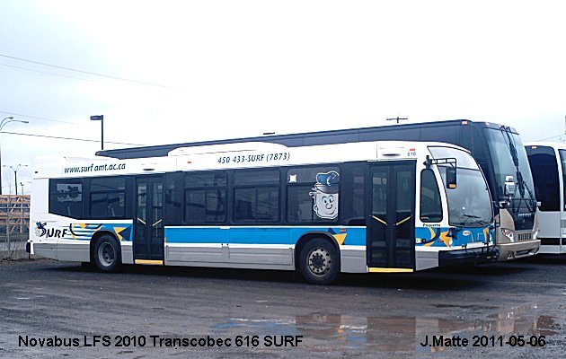 BUS/AUTOBUS: Novabus LFS 2010 Paquette