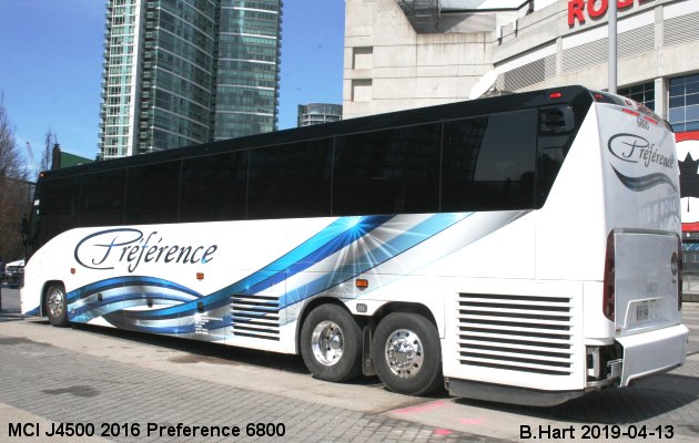 BUS/AUTOBUS: MCI J4500 2016 Preference