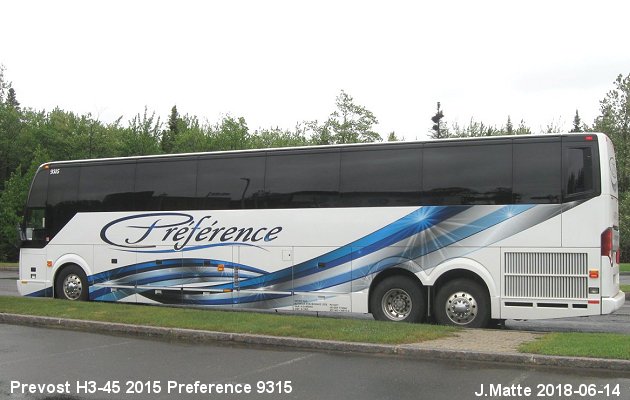 BUS/AUTOBUS: Prevost H3-45 2015 Preference