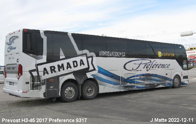 BUS/AUTOBUS: Prevost H3-45 2016 Préférence