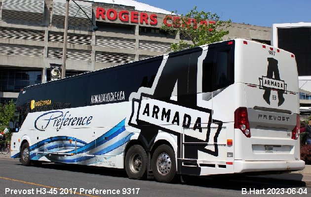 BUS/AUTOBUS: Prevost H3-45 2017 Préférence