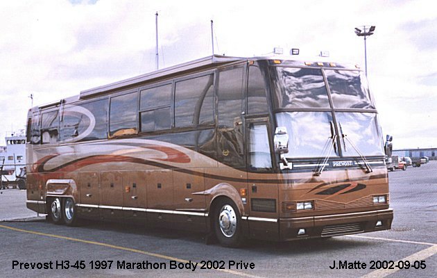BUS/AUTOBUS: Prevost Marathon Body 2000 Prive