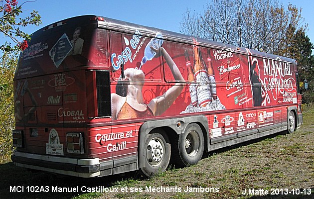 BUS/AUTOBUS: MCI MC 102A3 1986 prive