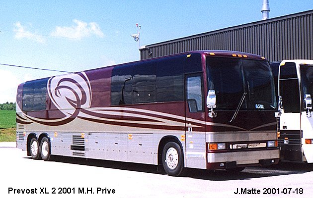 BUS/AUTOBUS: Prevost X2-45 2001 Prevost