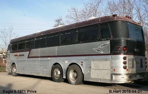 BUS/AUTOBUS: Eagle 5 1971 Prive